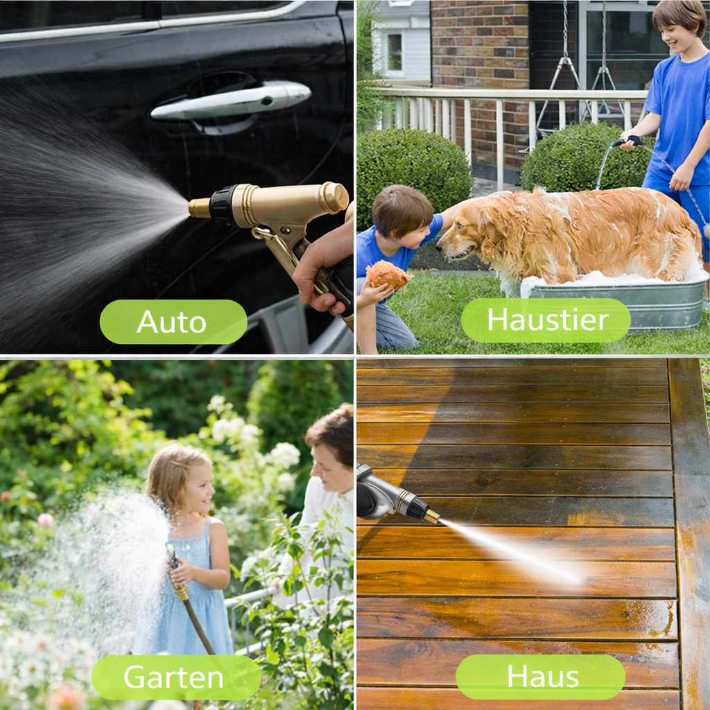 Powerjet - Hochdruckpistole Gartenschlauchaufsatz (neu)