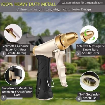 Powerjet - Hochdruckpistole Gartenschlauchaufsatz (neu)