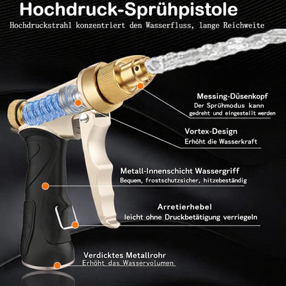 Powerjet - Hochdruckpistole Gartenschlauchaufsatz (neu)