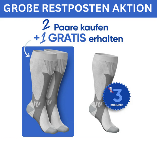 VitalKompass - Kompressionssocken (2+1 GRATIS ANGEBOT)